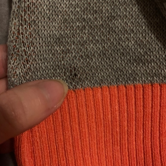 Elhoffer Design Galactic Baby Bot Cardigan Orange - Picture 3 of 3